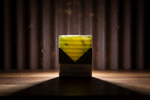 Natural Handmade Hay Field Soap by Joellen Clark