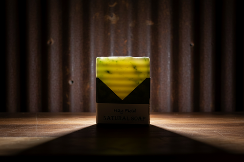 Natural Handmade Hay Field Soap by Joellen Clark