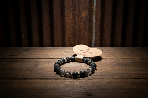 Black Lava Stone Diffuser Bracelet by The Diffuser Bracelet Boutique
