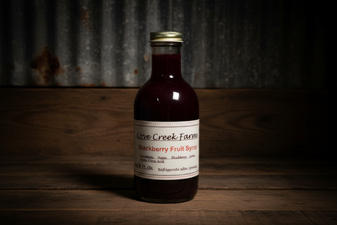 Blackberry Fruit Syrup by Cove Creek Farms