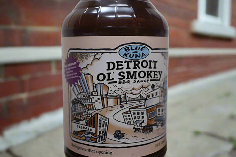 Detroit Ol' Smokey BBQ Sauce by Blue Kuna