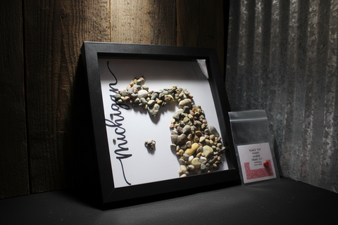 Michigan Art By Amy Shadow Box