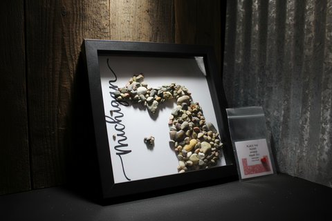 Michigan Art By Amy Shadow Box