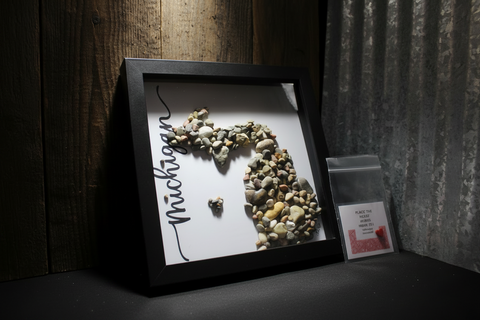 Michigan Art By Amy Shadow Box