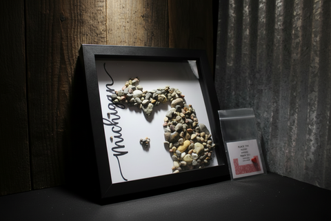Michigan Art By Amy Shadow Box