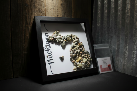 Michigan Art By Amy Shadow Box