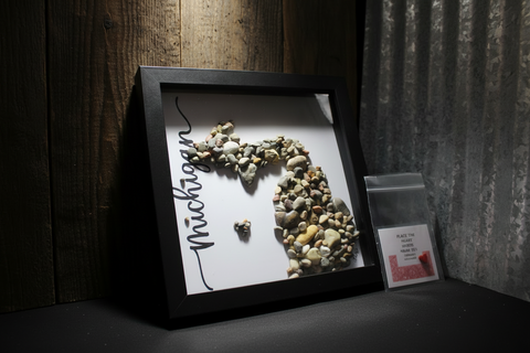 Michigan Art By Amy Shadow Box