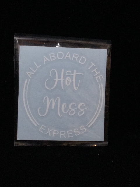 Hot Mess Express Decal by June Bugs