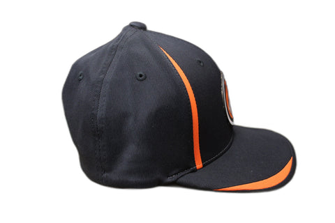 Armada Tiger HatBlack and Orange Pacific Headwear DTI Hats & Headwear