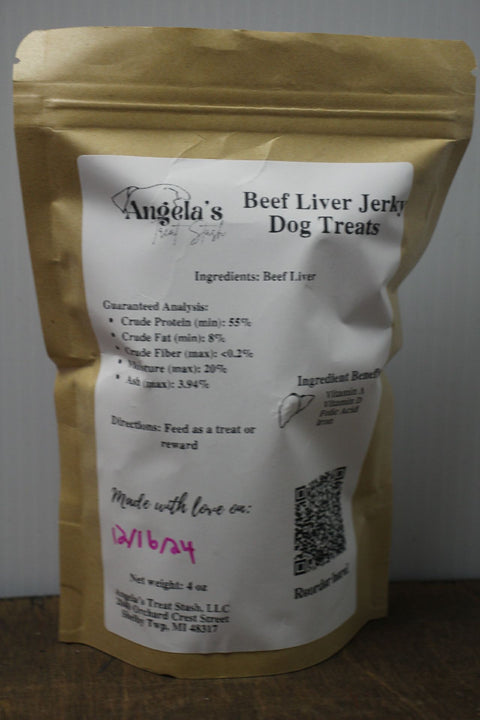 Beef Liver Jerky Dog Treats