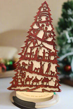 Load image into Gallery viewer, O Come, let us adore him 17&quot; Christmas Tree by Sheri Gulla
