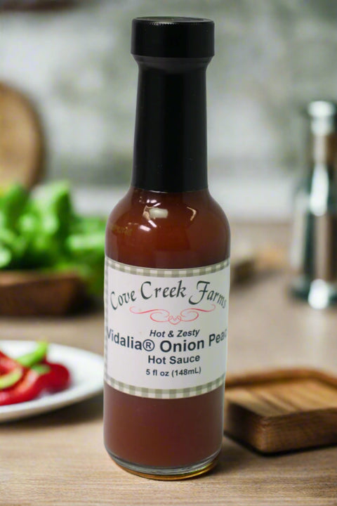 Vidalia Onion Peach Hot Sauce 5oz