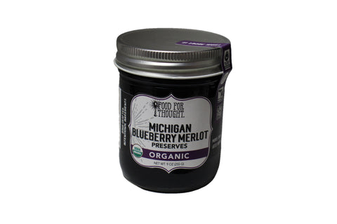 Food For Thought Michigan Blueberry Merlot Preserves