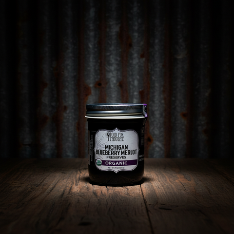 Food For Thought Michigan Blueberry Merlot Preserves