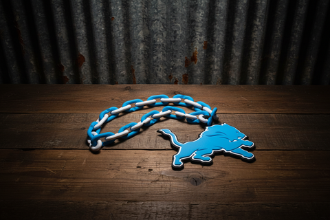 Honolulu Blue Detroit Lions Fan Chain