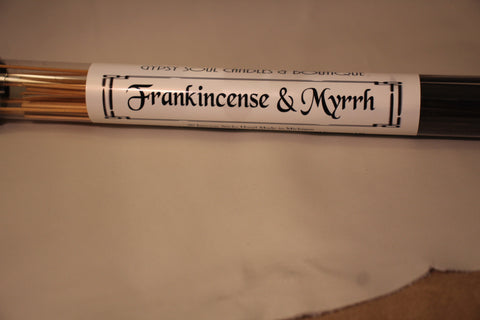 Frankincense & Myrrh – Handcrafted Incense Sticks