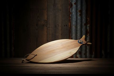 Mi Beach Rocks Single Petoskey Fish Tail Board