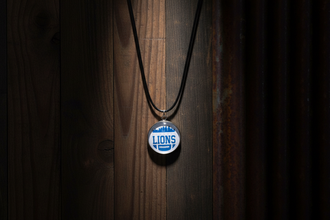 Detroit Lions Pendant Necklace