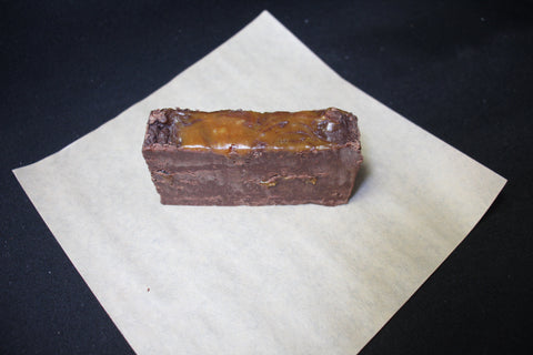 1/4 Pound Armada Fudge and Confections Dark Chocolate SeaSalt Caramel Fudge