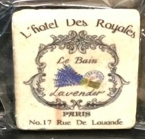 L'hotel Des Rosales Tile Magnet by Ravaged Barn