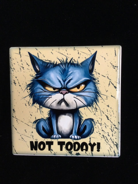 Not Today Coaster by June Bugs