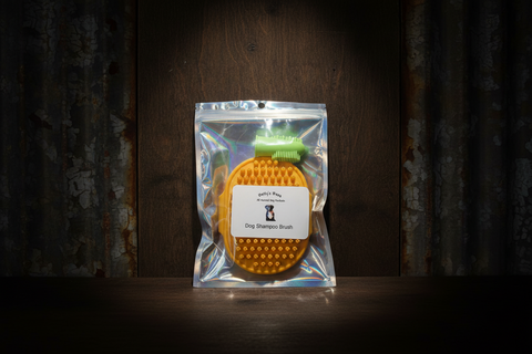 Betty’s Bees Dog Shampoo Orange Brush & Toothbrush Set