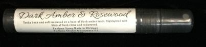 Dark Amber & Rosewood Perfume by Gypsy Soul