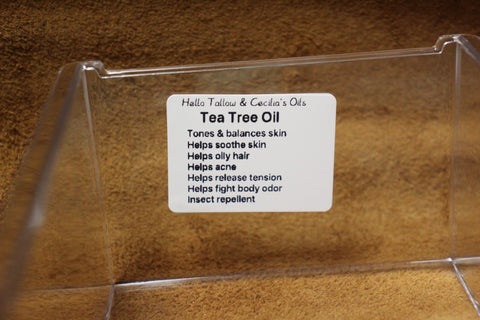 Tea Tree Oil Roll On  By Hello Tallow