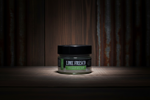 Black Garlic Infused Sea Salt