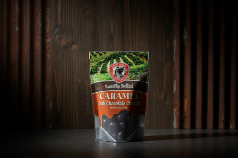 Cherry Republic Sweetly Salted Caramel Dark Chocolate Cherries