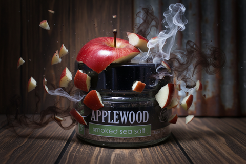 Applewood Smoked Sea Salt by Olivelle