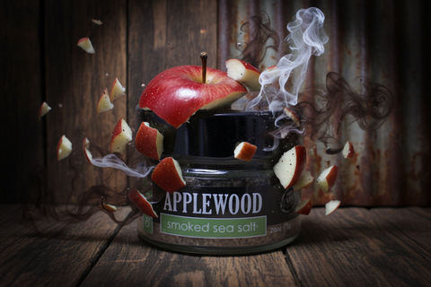 Applewood Smoked Sea Salt by Olivelle