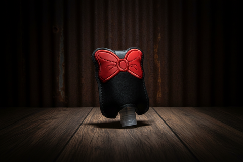 Minnie Mouse Bow Handmade Vinyl Hand Sanitizer Holder – Stitching Critters