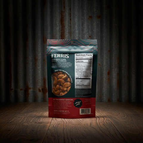 Tuscan Pizza Cashews 4.5 oz.