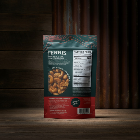 Tuscan Pizza Cashews 4.5 oz.