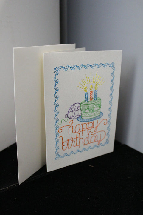 Birthday Cake Candle Card by Suki Bs Creations