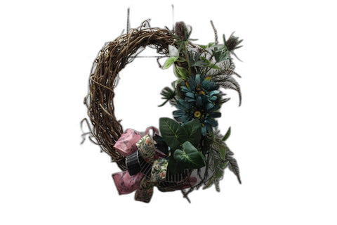 Red Brick Wreaths Woodland Songbird Wreath