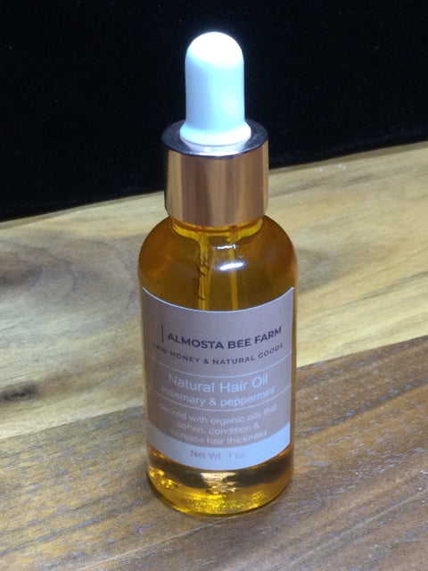 Natural Hair Oil by Almosta Bee Farm
