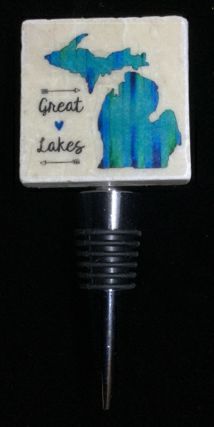 Great Lakes Wine Stopper by Ravaged Barn