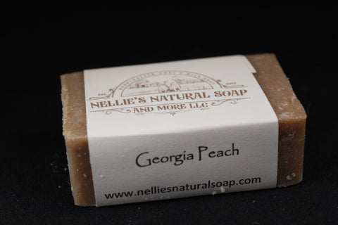 Georgia Peach Goat’s Milk Soap by Nellie’s Natural Soap & More LLC