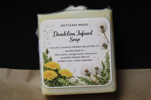 Artisan Made Dandelion Infused Soap