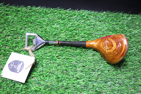 Millertime Tools Ben Hogan Laminated Wood Driver Golf Club Bottle Opener