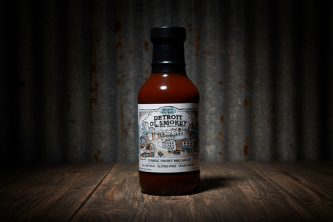 Detroit Ol' Smokey BBQ Sauce by Blue Kuna