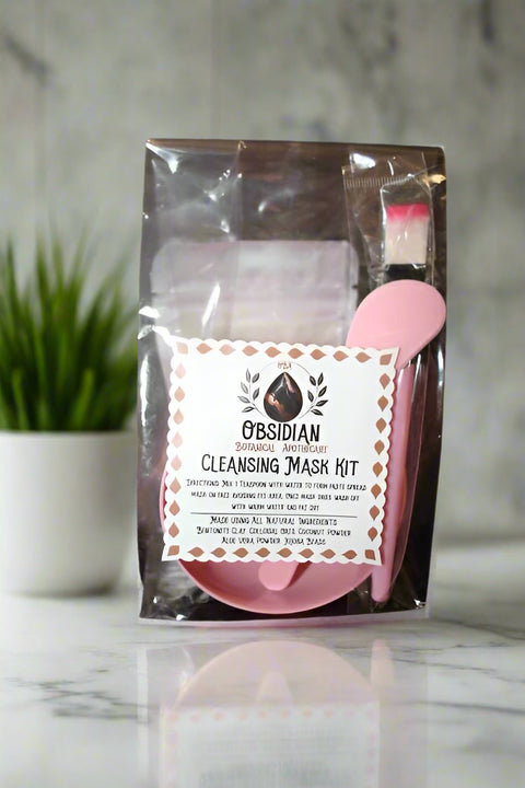 Cleansing Face Mask Kit by Obsidian Botanical Apothecary