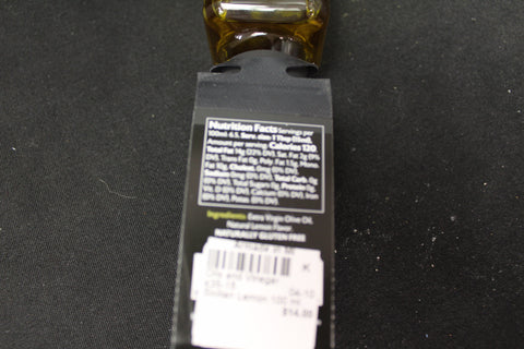 Sicilian Lemon Infused Olive Oil