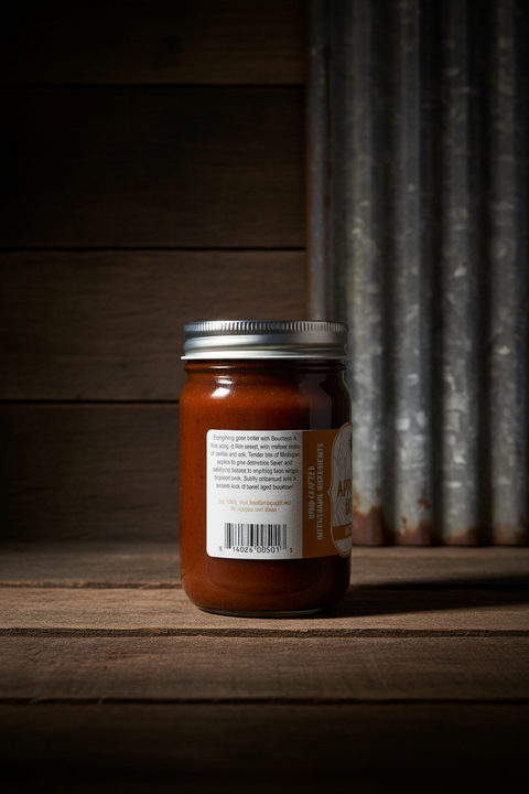 Food For Thought Apple Bourbon BBQ Sauce
