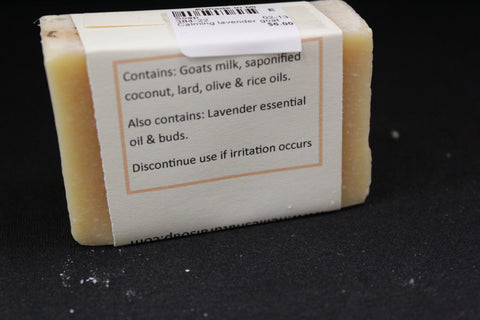 Nellies Natural Soap Lavender Goat Milk Soap