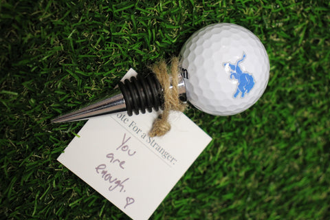 Millertime Tools Detroit Lions Golf Ball Bottle Stopper