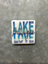 Load image into Gallery viewer, Lake Love Magnet Tile by Ravaged Barn
