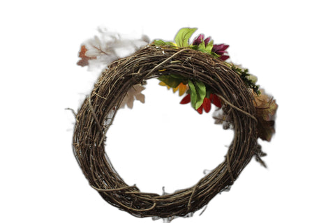 Red Brick Wreaths Harvest Bloom Grapevine Wreath